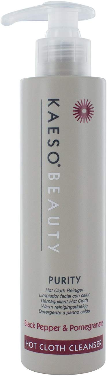 Kaeso Hot Cloth Cleanser 195ml, Black Pepper & Pomegranate Face and Neck Cleanser, Deep Cleansing & Nourishing Facial Wash - Image 3