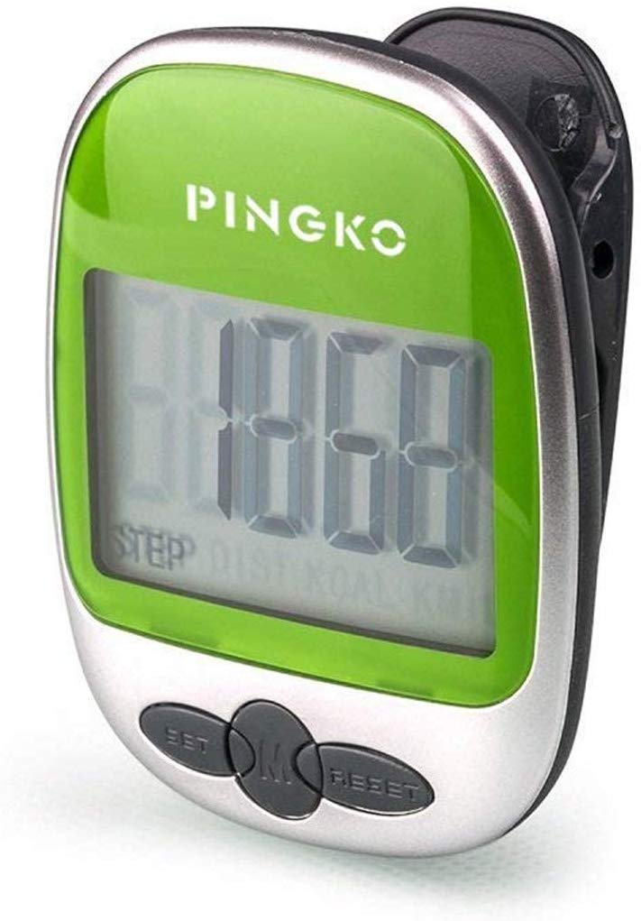 Pingko Walking Pedometer Accurately Track Steps Portable Sport Pedometer Step/distance/calories/Counter Fitness Tracker