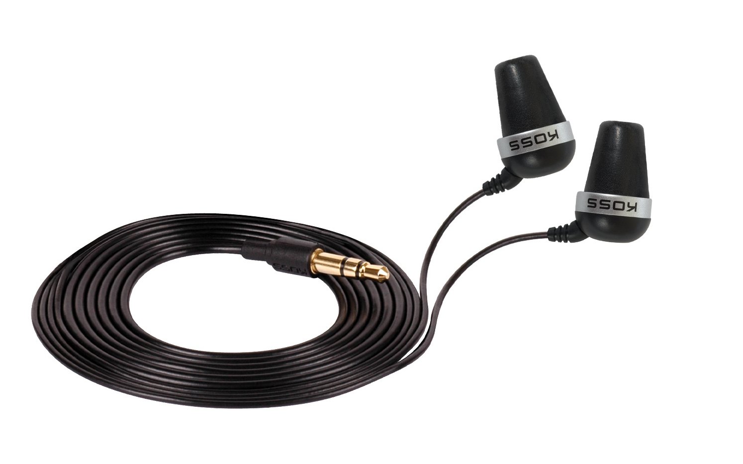 Koss Plug - Earbud Stereophone, Black - Image 3