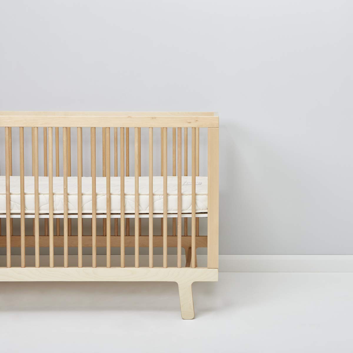 The Little Green Sheep Natural Twist Cotbed Mattress for (to fit Boori and Stokke Home - 132 x 70 cm) - Image 4