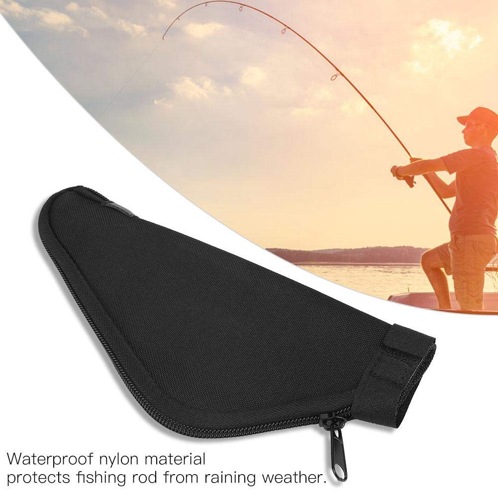 Alomejor Fishing Rod Tip Protector Tip Guard for Your Fishing Rod, Schwarz - Image 4