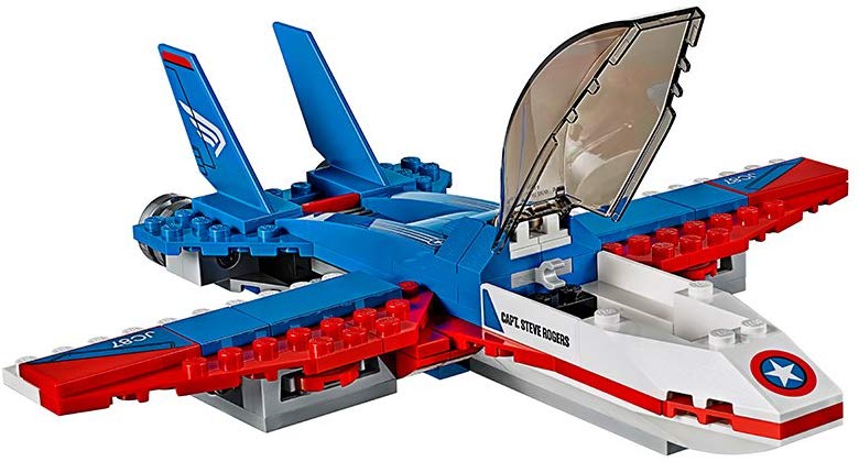 LEGO 76076 "Captain America Jet Pursuit" Building Toy - Image 4