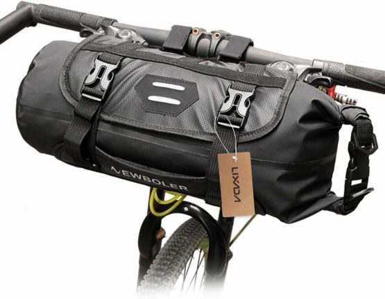 Lixada Bike Handlebar Bag Waterproof Bicycle Frame Bag Cycling Front Handlebar Bag Multifunctional Top Handles Pannier Bag