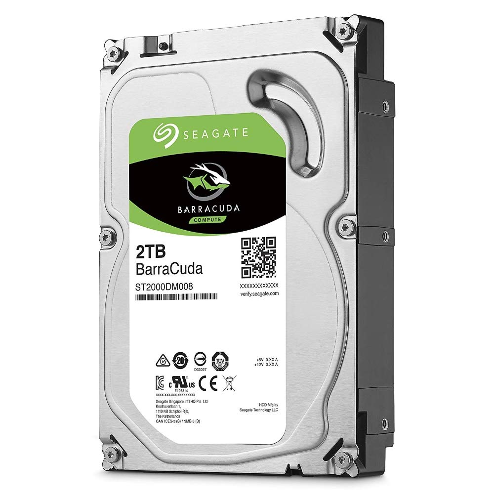 Seagate BarraCuda 2 TB Internal Hard Drive HDD, 3.5 Inch SATA 6 Gb/s 7200 RPM 256 MB Cache 3.5 Inch - Image 2