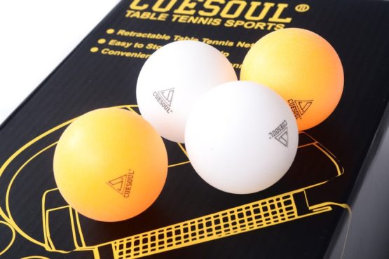 CUESOUL Retractable Anywhere Table Tennis Set with 2 Bats and 4 Balls - Image 4