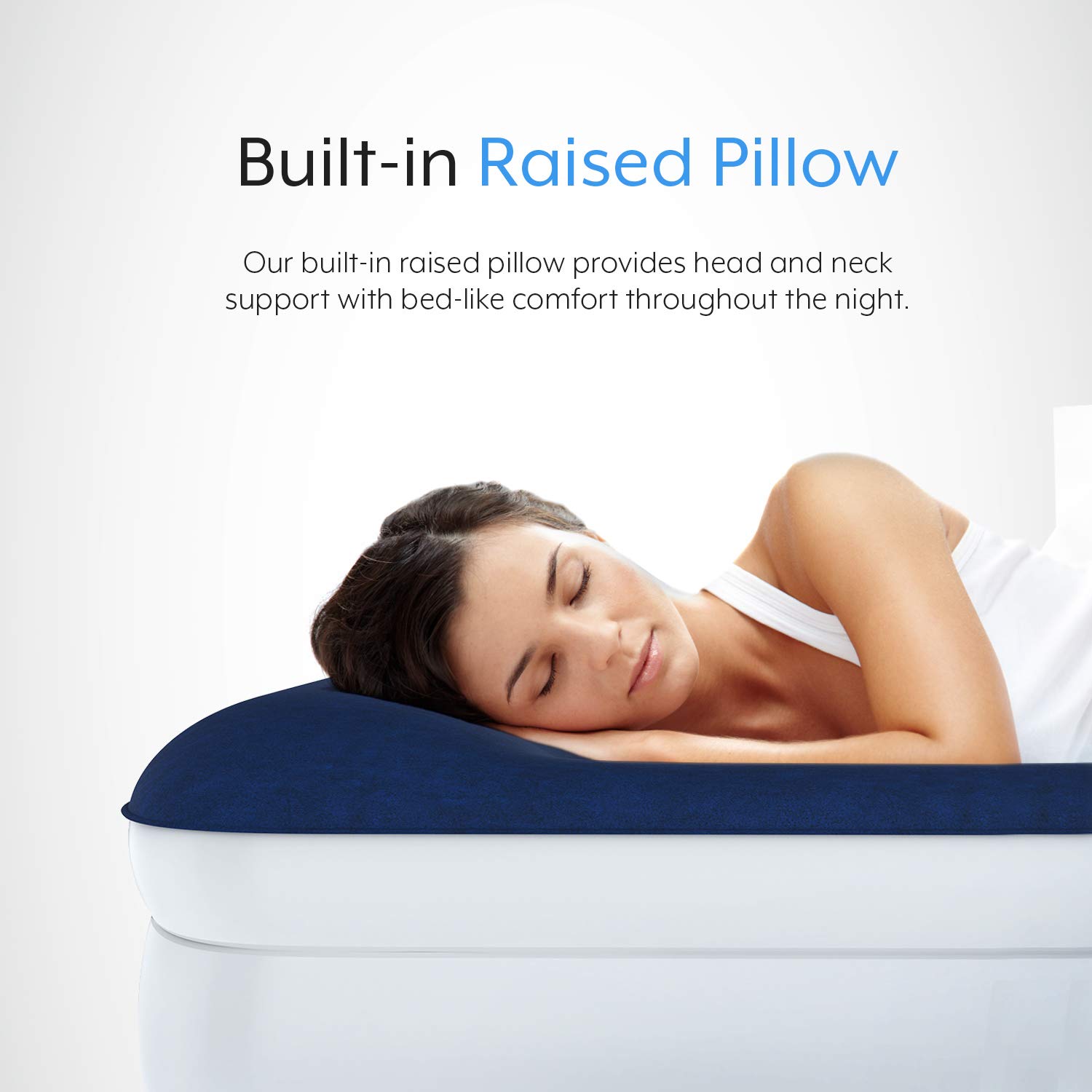 Active Era Luxury King Inflatable Mattress, White, XL King (200×150×36.5cm) - Image 4