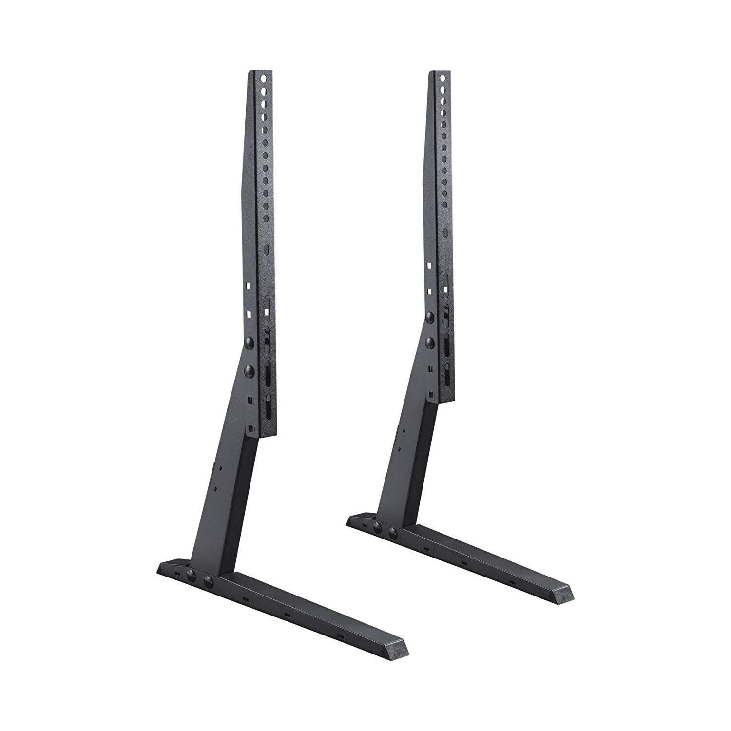 PureMounts PM-TVS-02 Stand for TV Devices with 94-178 cm (37-70 Inches) 5 Levels Height Adjustable Cable Management Maximum Load 35.0 kg VESA 600 x 400 Black