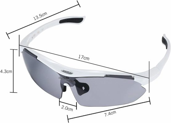 Aroncent Polarized Sports Sunglasses for Men Women Cycling Running Driving Fishing Golf Baseball Glasses - Image 3