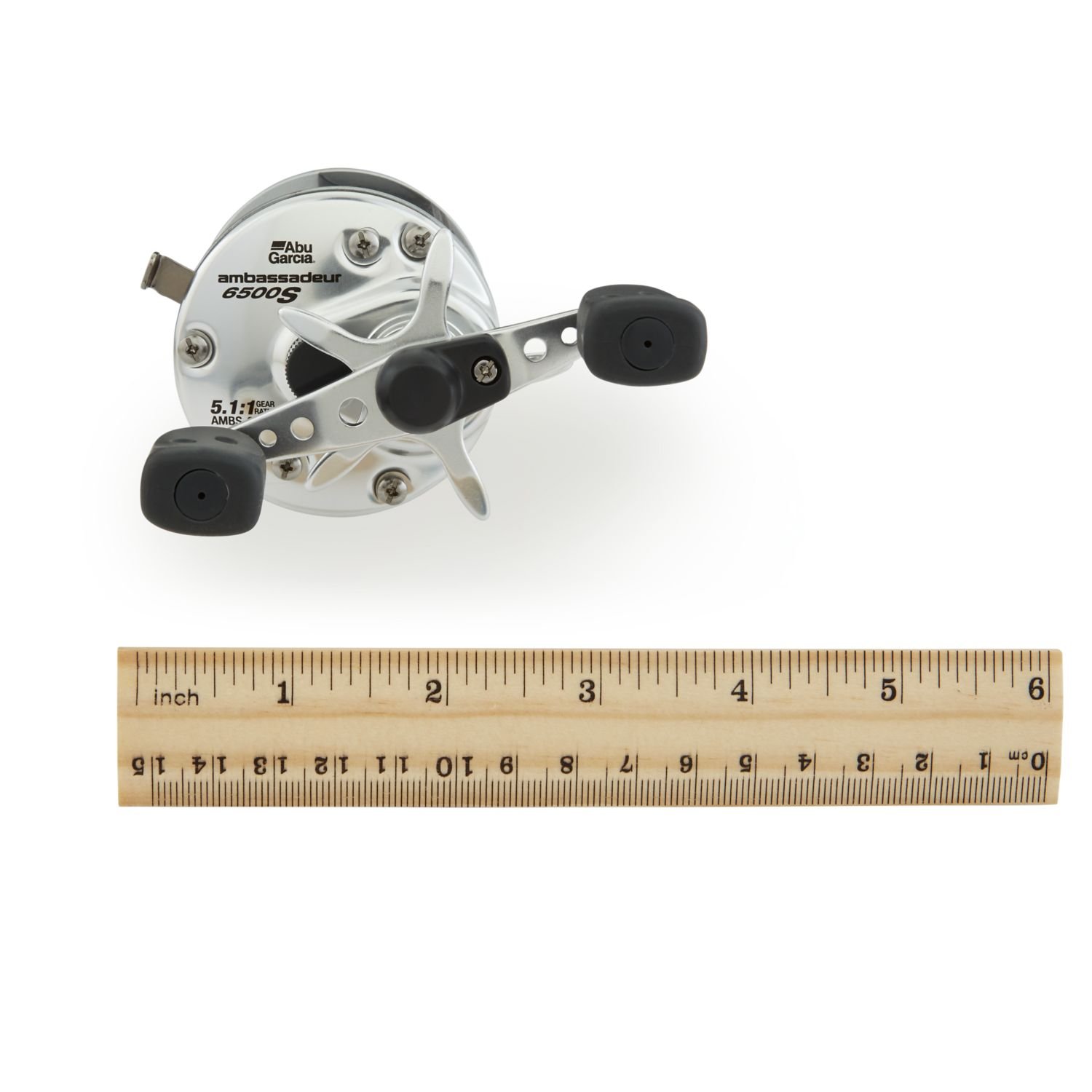 Abu Garcia Ambassadeur S Multiplier Reel - Round Casting Reel with Level Wind, Multi-coloured - Image 3