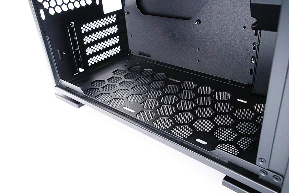 IN WIN MICRO ATX C 301 DETALLE FRONTAL ROJO/LATERAL CRISTAL TEMPLADO 3mm 1ACFAI-000050, Black, Mini Tower - Image 4