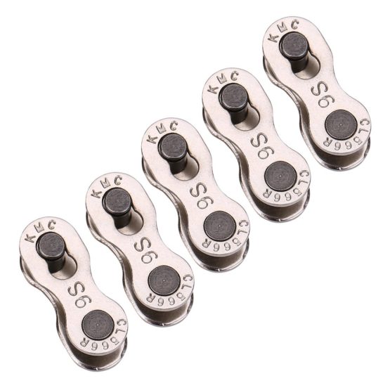 VGEBY1 5Pairs Bicycle Chain Link, Steel Bicycle Chain Joint Cycling Accessory for 6, 7, 8, 9, 10 Speed Chain