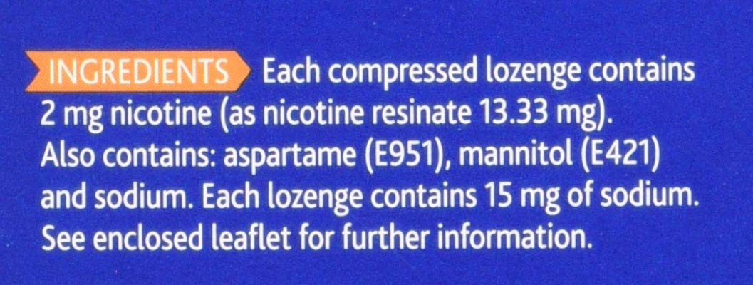 NiQuitin Mint 2mg Lozenges- Effective Smoking Craving Relief- 132 Lozenges - Image 2