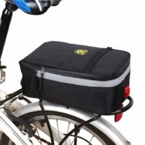 Sunzit Bike Bag, Bicycle Rear Bag Cycling Bike Bicycle Saddle Rear Tail Seat Carrier Bag Waterproof Water Bottle Tool Bag