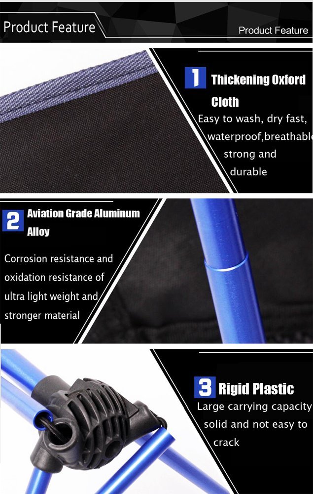 Candora™ Portable Ultralight Folding Chair - Image 4