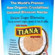 TIANA Fairtrade Organics Premium Organic Coconut Nectar, Pure Sugar Alternative 250g