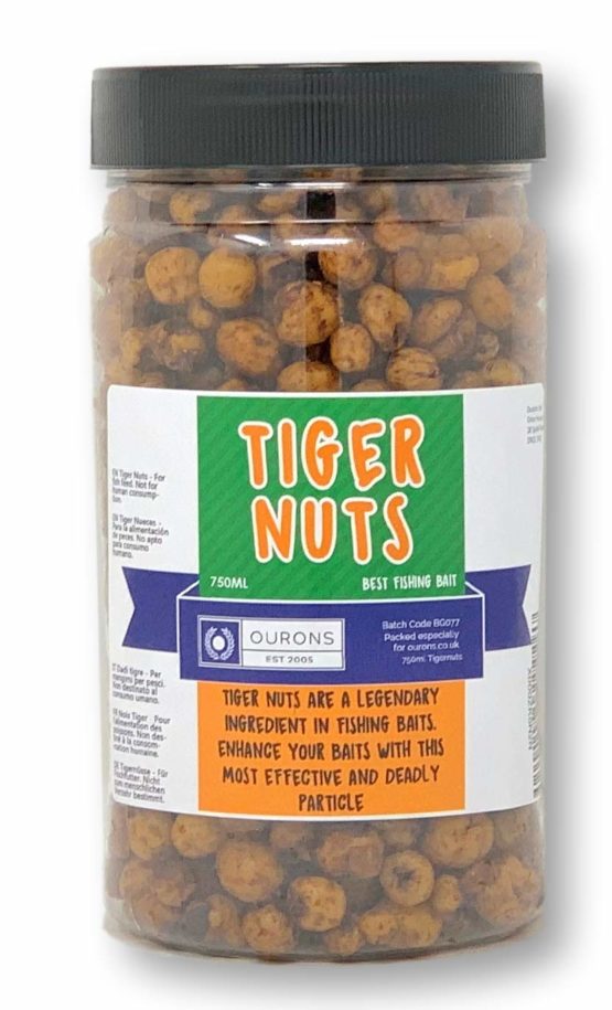 Ourons 700ml Jar of Tiger Nuts Premium Fishing Bait Particles