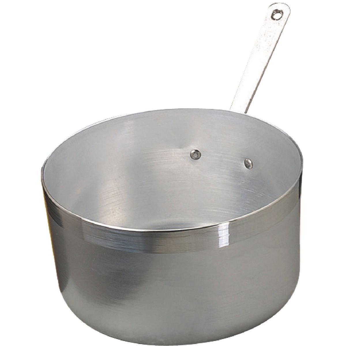Pentole Agnelli Family Cooking Aluminium Deep Saucepan With Handle, 1.58 Litre, Silver, 1.5 Litres