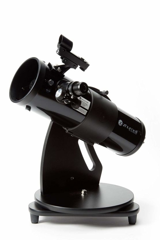 Celestron Zhumell ZHUS002-1 Z114 Portable Altazimuth Reflector Telescope, Black - Image 2