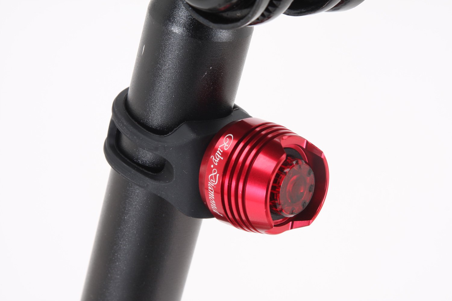 Barbieri Allow Eco Rear Bike Light-Grey/Red, red - Grey / Red - Image 3