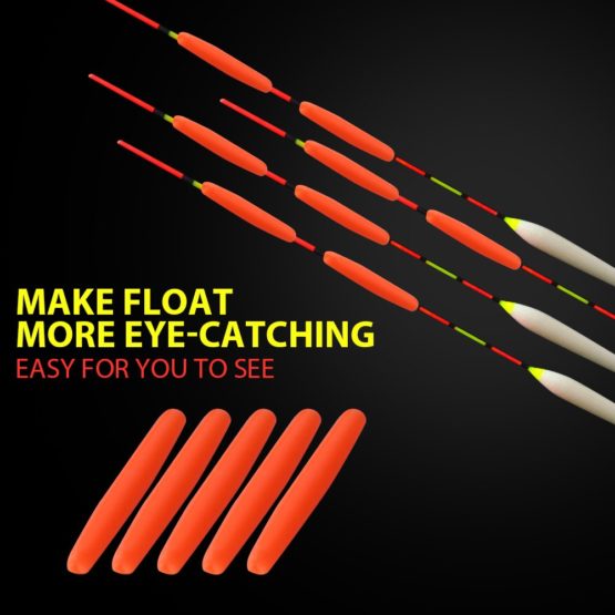 VGEBY 100Pcs Float Strike Indicator, Durable Tear Drop Fishing Bobber Tackle Accessory - Image 2