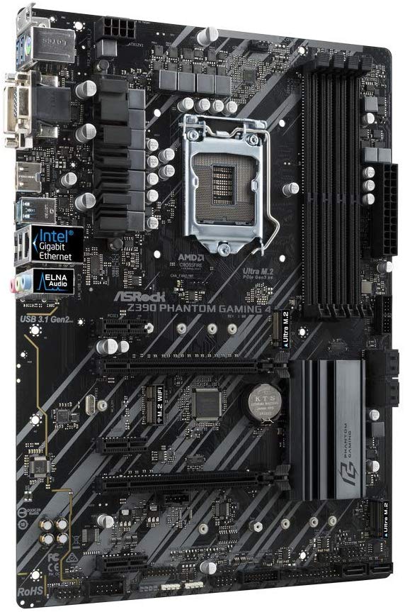 ASRock 90-MXB8X0-A0UAYZ Newcomer in the range, Mainboards ASRock Z390 Phantom Gaming 4, Intel Z390 - Sockel 1151 Black - Image 4