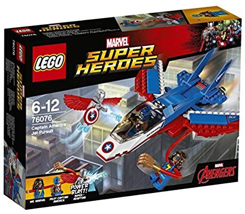 LEGO 76076 "Captain America Jet Pursuit" Building Toy