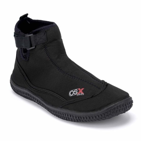 Osprey OSX Aqua Wetsuit Boots for Adults, Adjustable Surf Shoes with TPR Sole for Men Women, Black - Image 3