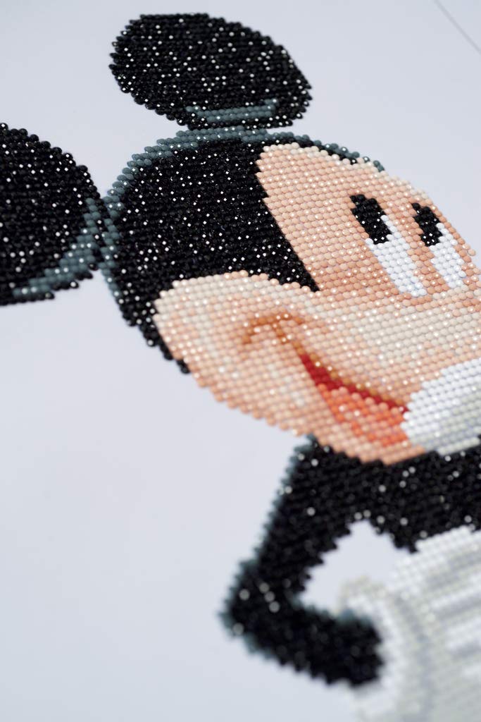 Vervaco Diamond Painting Kit: Disney Mickey Mouse, Multi-Colour, 40 x 40cm - Image 2