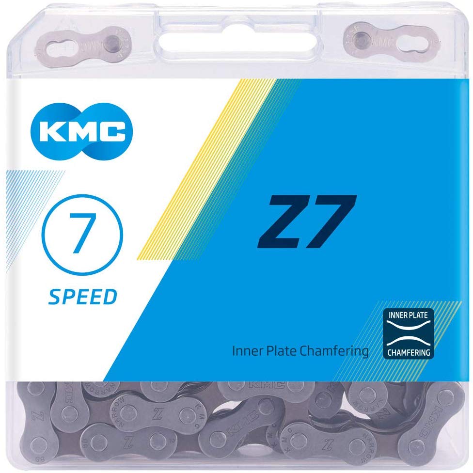 KMC: Z7 Chain 114L - Grey, Grey/Brown, 114 Link