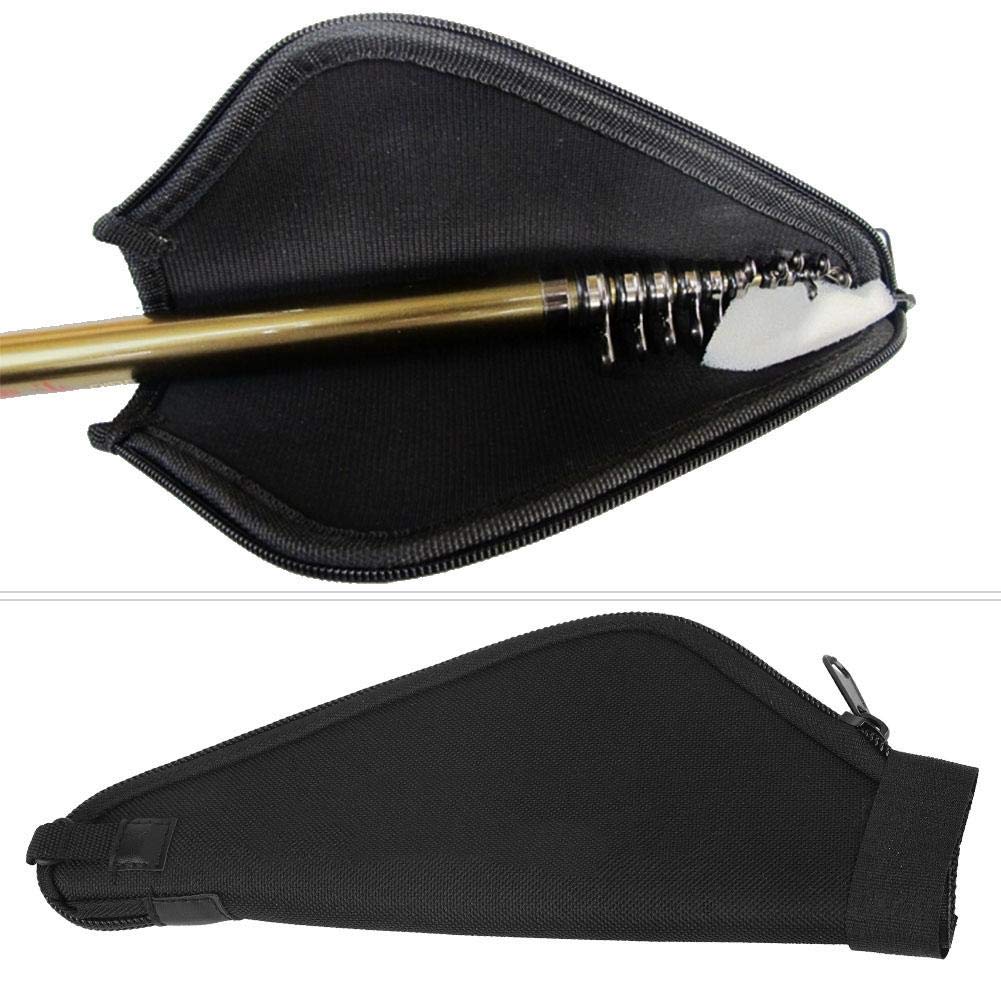 Alomejor Fishing Rod Tip Protector Tip Guard for Your Fishing Rod, Schwarz - Image 2