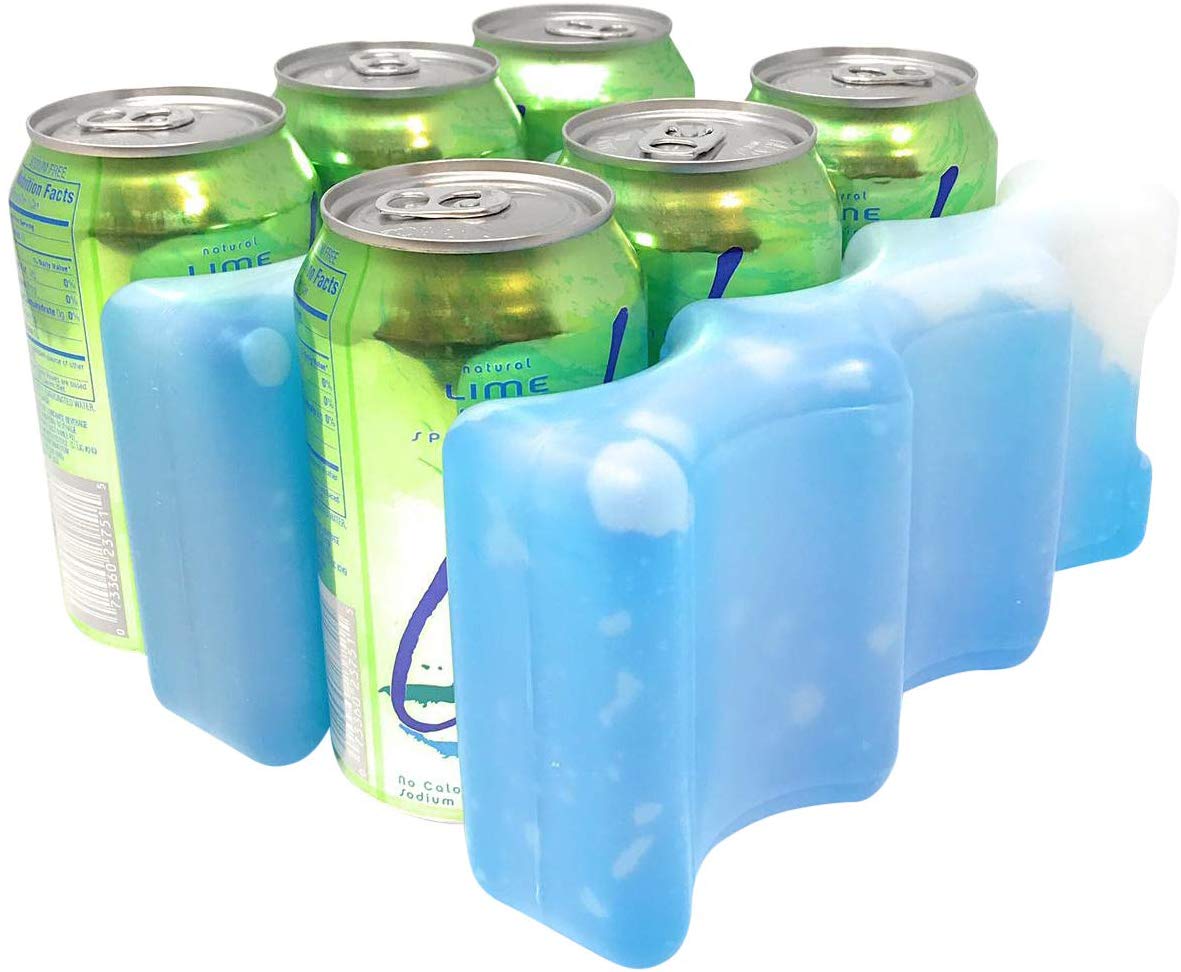 Healthy Packers Long Lasting Ice Pack - Great for Can Coolers and Breastmilk Bottles Storage (4-Can) - Image 3
