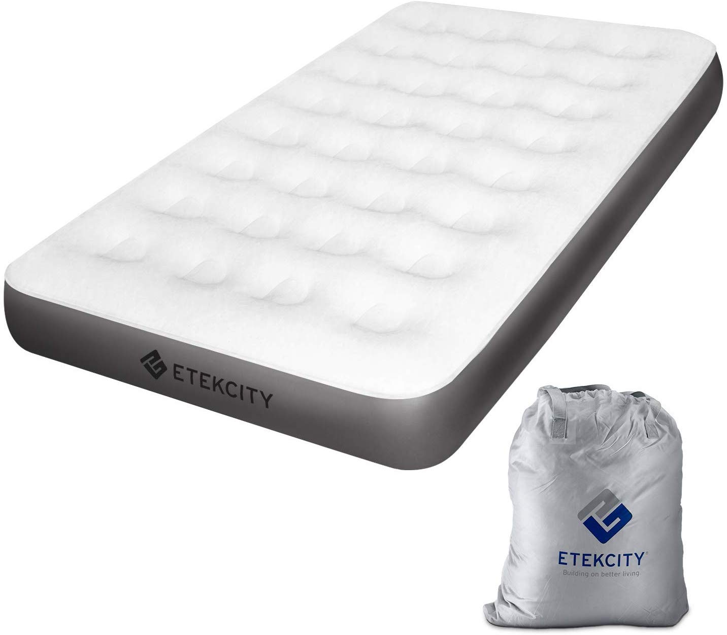 Etekcity Air Bed Inflatable Air Mattress Airbed Single/Twin Size