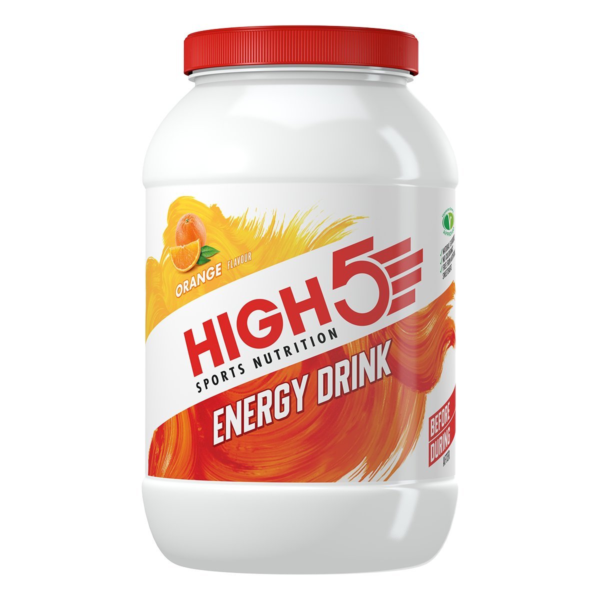 HIGH5 Energy Drink, Electrolytes Sport Energy Drink Powder, Isotonic Drink with 2:1 Fructose, Hydration for Running Cycling