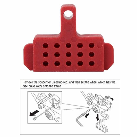 VGEBY Bike Bleed Spacer, Hydraulic Brake Bleed Block Mini Bleeding Spacer Cycling Tool Acessory for Most Bikes - Image 3
