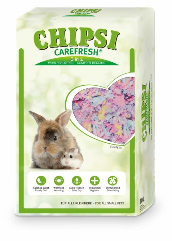 Carefresh Pet Bedding 10 litres Confetti Colourful Animal Bedding