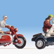 Noch 36905 Motorcyclists Landscape Modelling