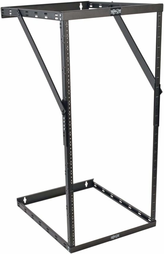 Tripp Lite 8U 12U 22U 2 Post Open Frame Rack Cabinet Expandable 23.5" Depth (SRWO8U22DP) - Image 3