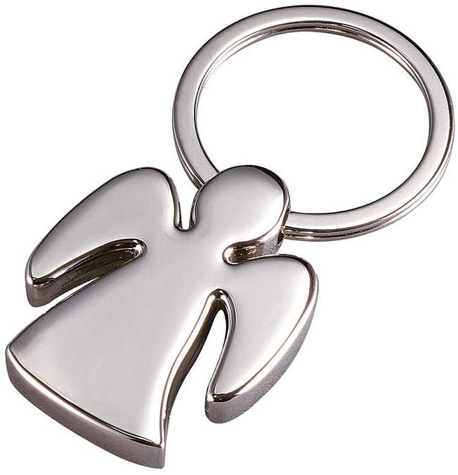 WEDO Celia Keyring, Silver, 5.8 x 3.5 x 0.5 cm, 5,8 x 3,5 x 0,5 cm