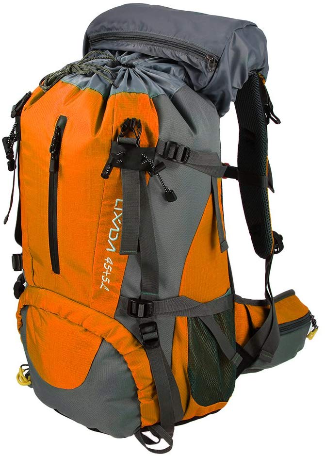 Lixada Hiking Backpack 50L Waterproof Lightweight Trekking Rucksack for Outdoor Sport Travel Cycling Climbing Mountaineer Climbing with Rain Cover - Image 3
