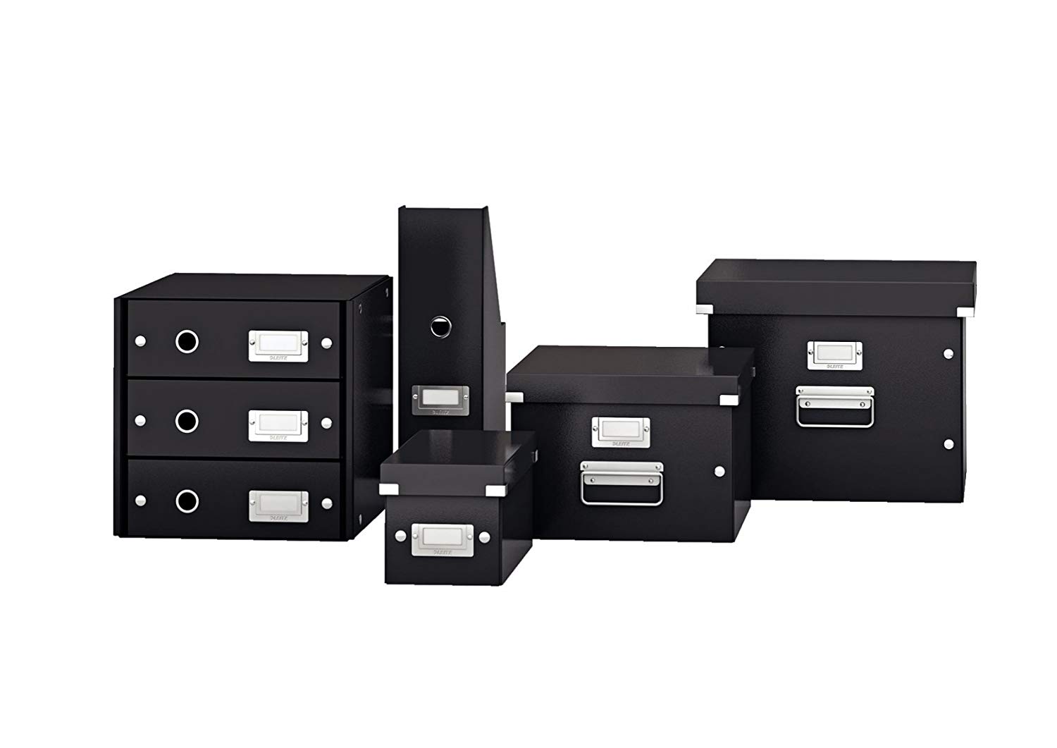 Leitz A4 Storage Box, Click and Store Range 60440095 - Medium, Black - Image 4