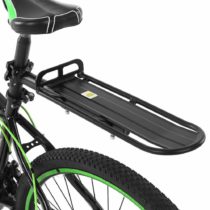 Lixada Bicycle Rear Rack Retractable Aluminum Alloy Bike Luggage Rack Bicycle Pannier Luggage Cargo Carrier Rack