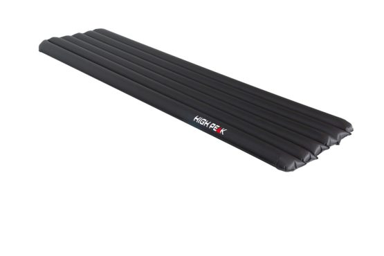 High Peak Matte Texas Trekking Lightweight Mattress With Built-In Foot Pump (Dark Grey, M