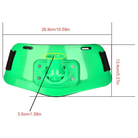 Fishing Fighting Belt, 90°Adjustable Stand Up Waist Rod Holder Harness Belt Fishing Waist Belts Rod Pole Holder Fighting Fish Tackle - Image 4