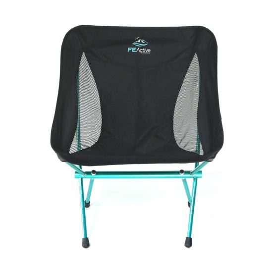 FE Active Folding Camping Chair - Compact, Lightweight & Portable Outdoor Chair. Great Camping Chairs for Adults & Kids. Ideal Travel, Backpacking, Fishing & Beach Gear | Designed in California, USA - Image 4