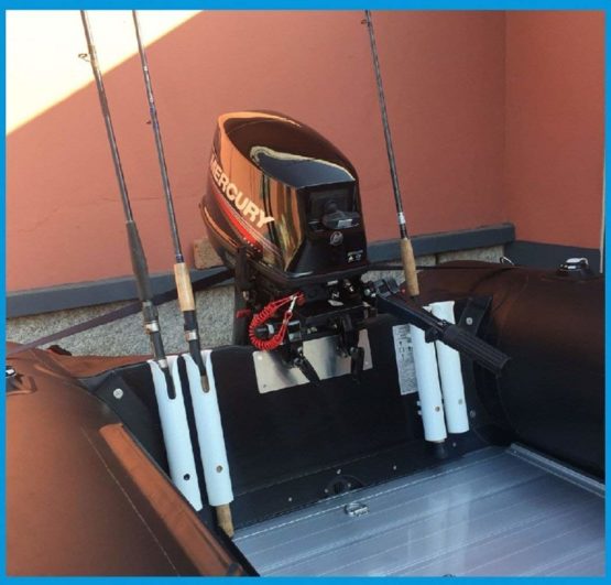 BigTron Fishing Rod Holder, Polyamide Plastic Boat Rod Holder Single Tubes Vertical Mounting for Yacht/Kayak/Wall - Image 2