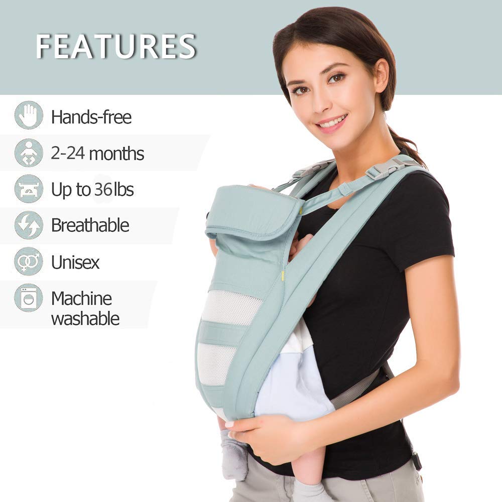 Cuby Baby Carrier Backpack 7 36 lb Newborn Toddler Child Carrier Adjustable Baby Sling Wrap