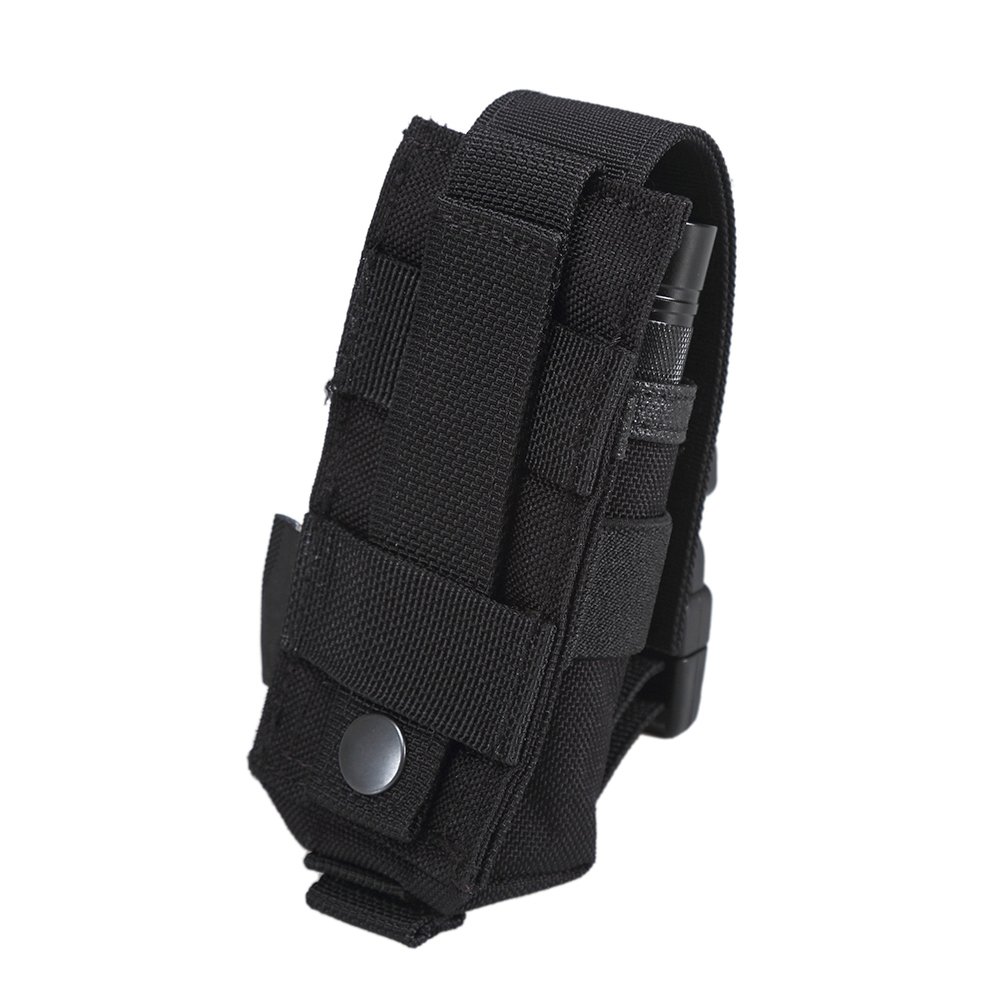 MOLLE Flashlight Holster Torch Belt Holder for Fenix NITECORE