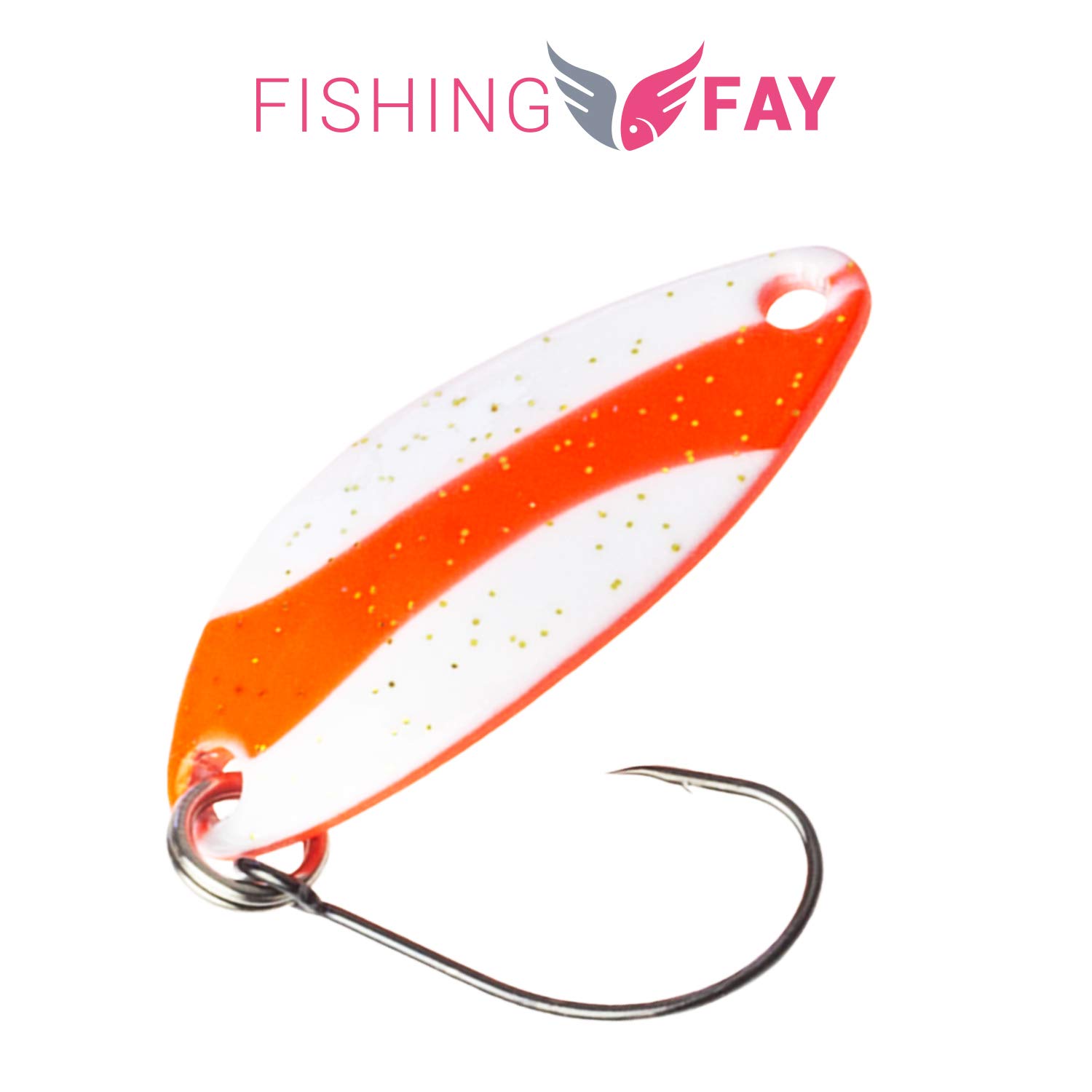 FISHINGFAY Trout Spoon Set SWING, Weight: 3.7 grams, length: 3.2 cm, trout lures, trout spoons - Image 4