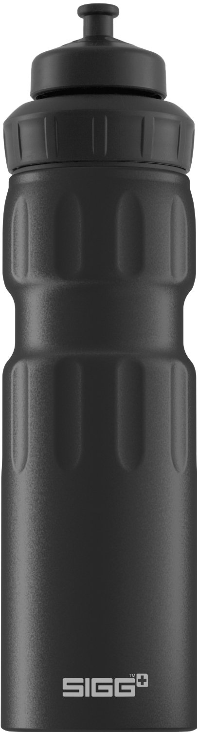 Sigg WMB Sports Touch Water Bottle (0.75 L), Pollutant-Free and Leak-Proof Metal Bottle, Lightweight Aluminium Bottle for Sports