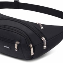 Ridirun Waterproof bumbags and fanny packs for women men hiking running travel dog wolking waist bag for women men ladies boys waterproof for Outdoor Sport